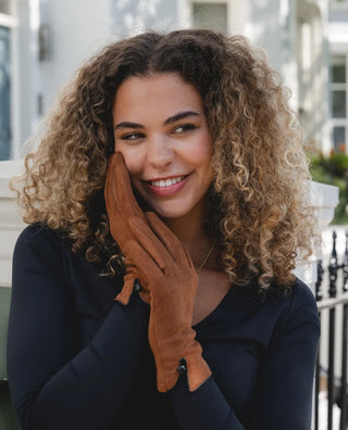 PARK LANE GLOVES - BURNT SPICE