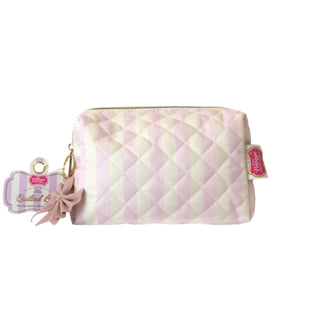 Stripe Print Loaf Cosmetic Bag