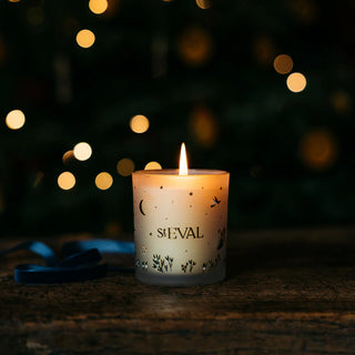 St Eval Glass Christmas Wonderland Orange & Cinnamon Candle