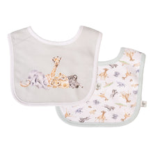 Load image into Gallery viewer, Wrendale - Little Wren Bib Gift Set - Little Savannah
