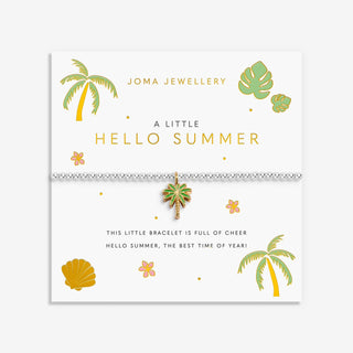 A LITTLE VIBES | HELLO SUMMER | Silver plated bracelet