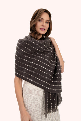 Powder -  Dakota Cosy Scarf - Chocolate