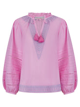 Load image into Gallery viewer, Pranella August Pink /Lilac Blouse
