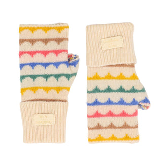 ZELLY - GLOVES FINGERLESS WAVES BLUE