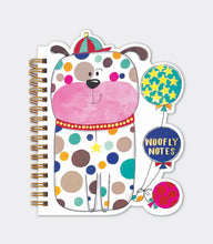 Load image into Gallery viewer, Shaped Notebook - Dog
