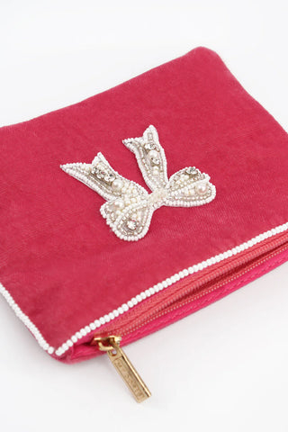 MY DORIS - PEARL BOW SMALL POUCH