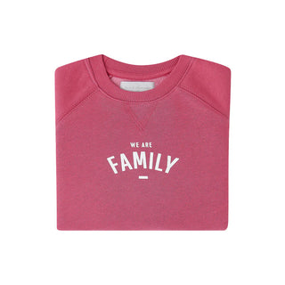Bob & Blossom Berry 'WE ARE FAMILY' Sweatshirt