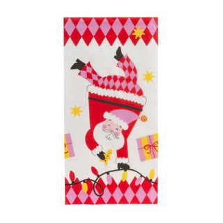 Fun Santa Guest Napkins, 40cm, 16pk