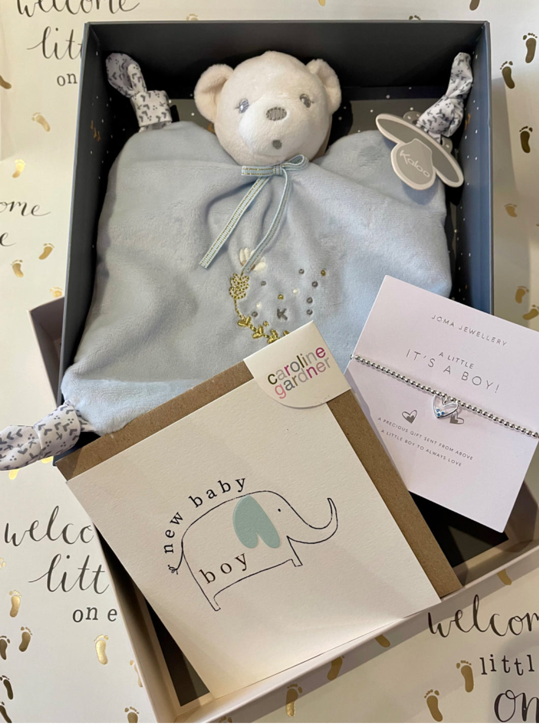 Baby Gift Package - Blue Bear DouDou
