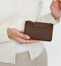 Load image into Gallery viewer, Katie Loxton Hana Coin &amp; Cardholder in Chocolate
