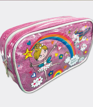 Rachel Ellen Glitter Pencil Case - Shine Bright