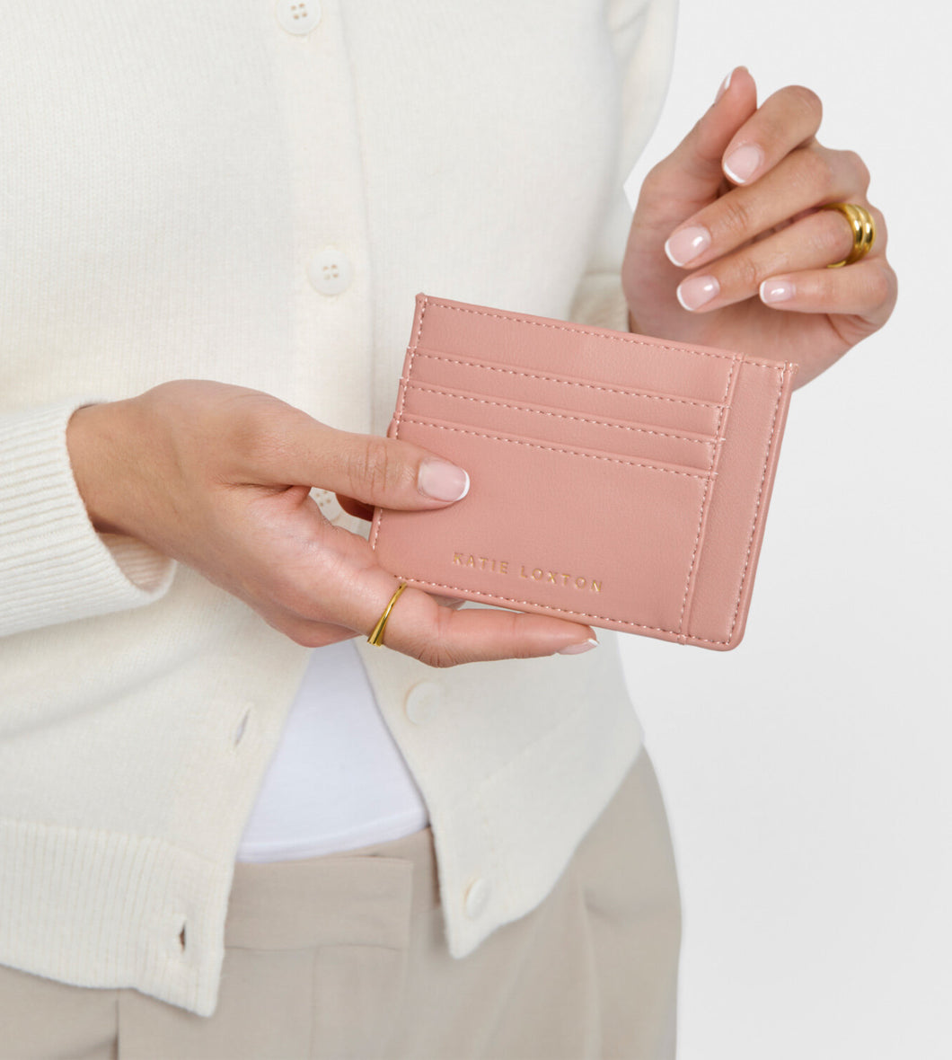 Katie Loxton Cardholder in Dusky Rose