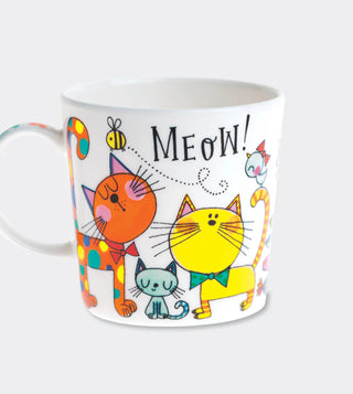 Rachel Ellen Boxed Bone China Mug - Cats Meow!