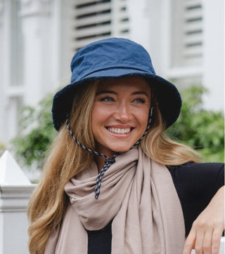 Waterproof Hat in Navy
