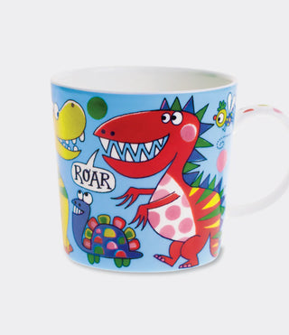 Rachel Ellen Boxed Bone China Mug - Dinosaur