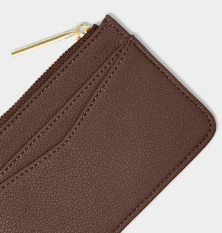 Katie Loxton Hana Coin & Cardholder in Chocolate