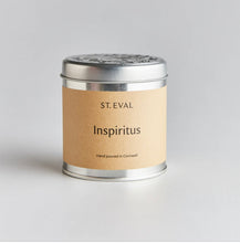 Load image into Gallery viewer, St Eval Inspiritus Tin Candle
