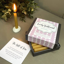 Load image into Gallery viewer, Cotton &amp; Grey Lovely Girlfriend Candles
