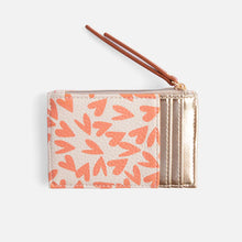 Load image into Gallery viewer, Coral Cardholder Coin Purse
