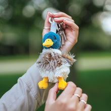 Load image into Gallery viewer, Duck Plush Keyring
