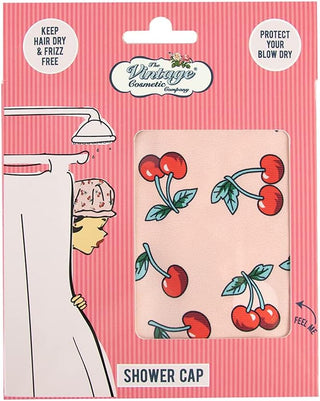 Shower Cap Cherry Print