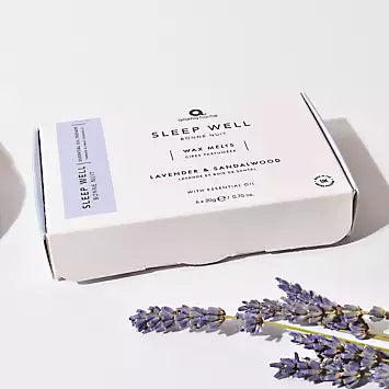 Aroma Home Wax Melts Sleep Well Lavender, Mandarin & Sandlewood