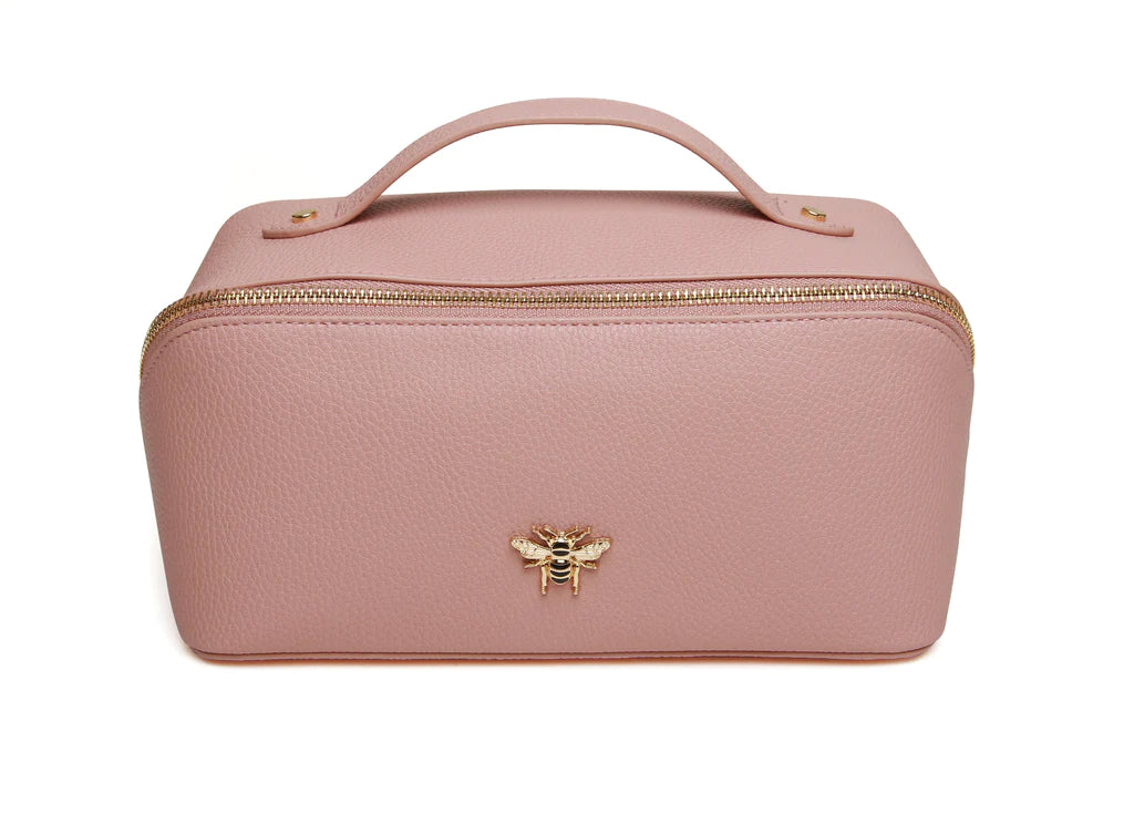 Alice Wheeler Pink Mini Train Case