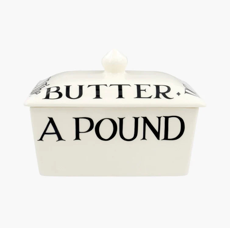 Emma Bridgewater Black Toast Butter Dish