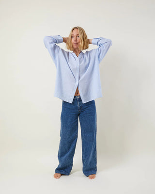 Chalk - Heidi Blue Striped Shirt
