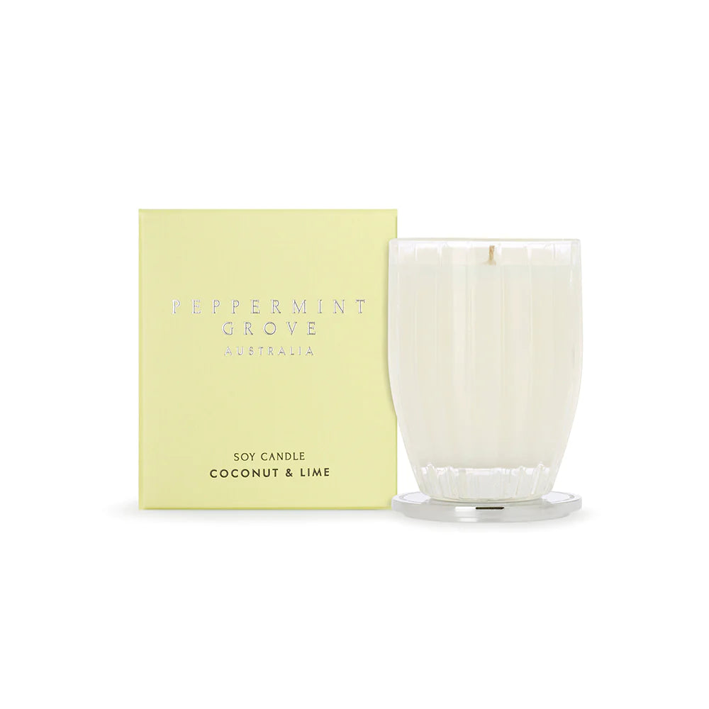 Peppermint & Grove Coconut & Lime Candle 200g