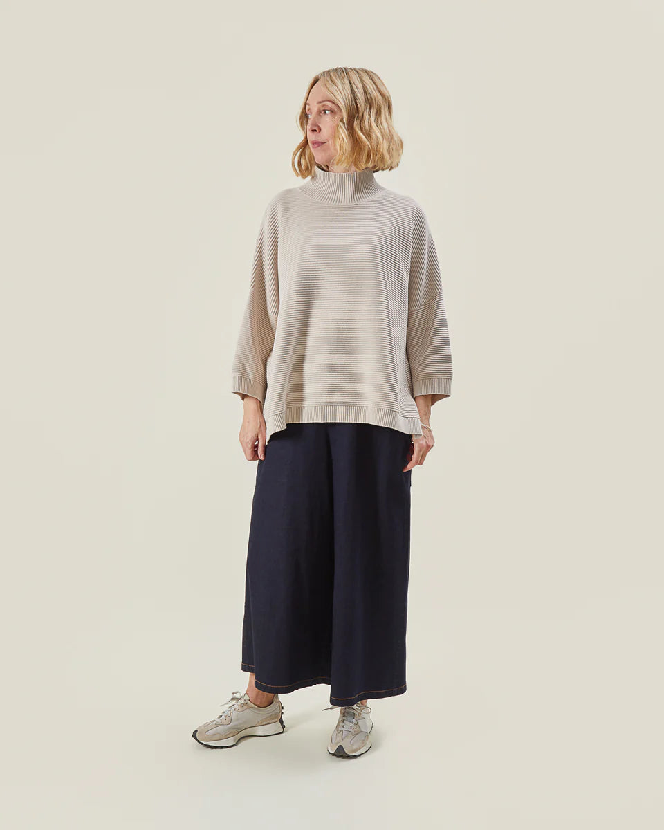 Chalk - Vicki Jumper in Stone