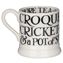 Load image into Gallery viewer, Emma Bridgewater Black Toast Cream Tea 1/2 Pint Mug
