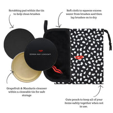 Load image into Gallery viewer, Donna May London Makeup Brush Cleaner  Set
