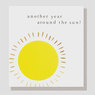 Another Year Around The Sun Card