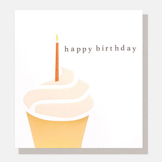 Happy Birthday Cupcake Card