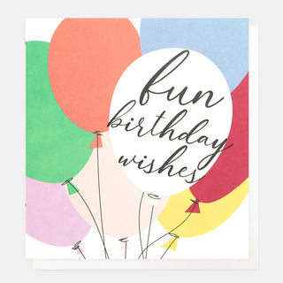 Fun Birthday Wishes Card