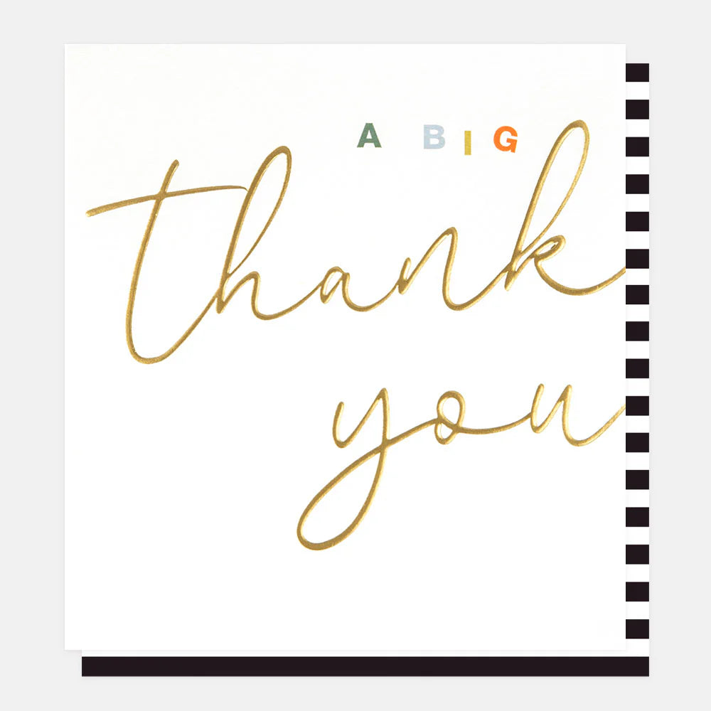 A Big Thank You Card