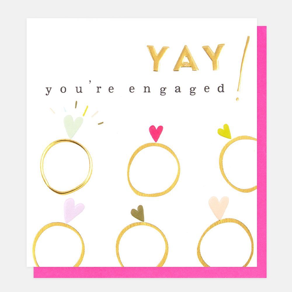 Yay You’re Engaged Card