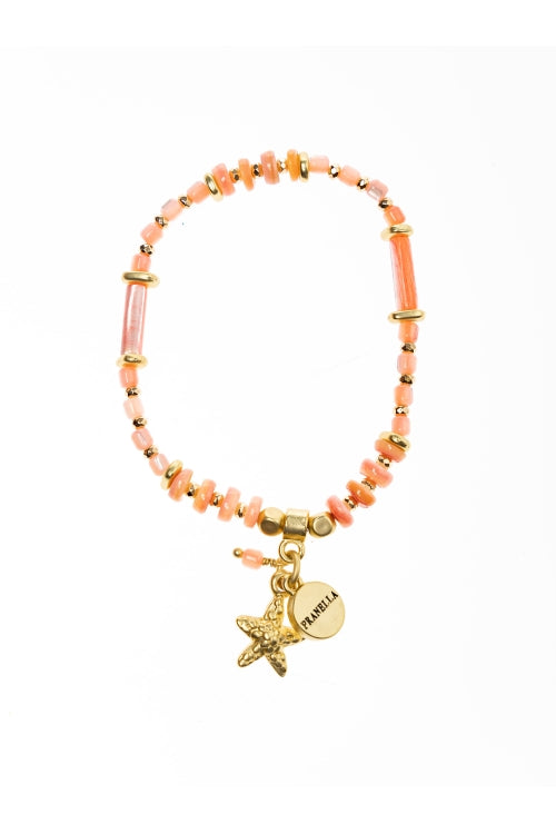 Pranella Peachy Starfish Bracelet