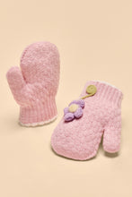 Load image into Gallery viewer, Powder Pals Mittens- Perfect Pansy Pink
