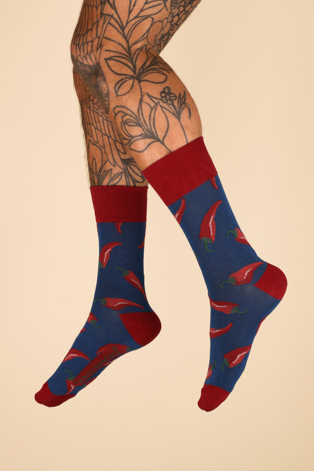 Power Chillies Men’s Socks - Blue