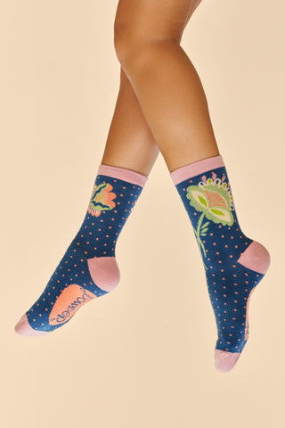 Powder Scandinavian Stems Ankle Socks