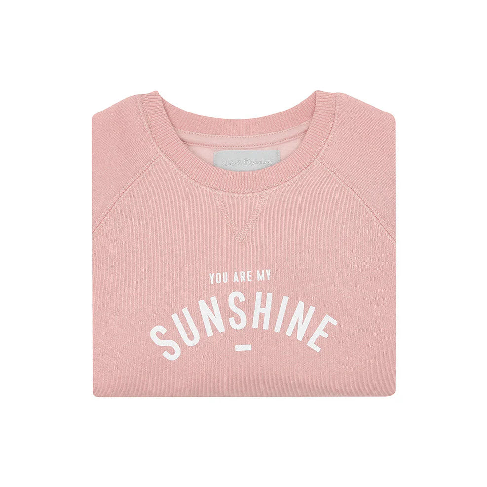 Bob & Blossom Faded Blush ‘ You Are My Sunshine’ Sweatshirt