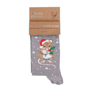 Wrendale Mouse Christmas Sock