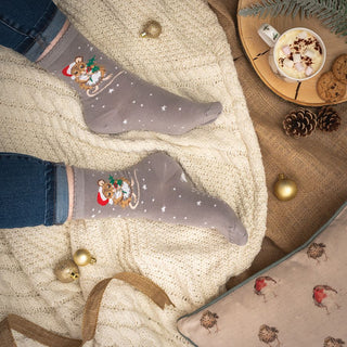 Wrendale Mouse Christmas Sock