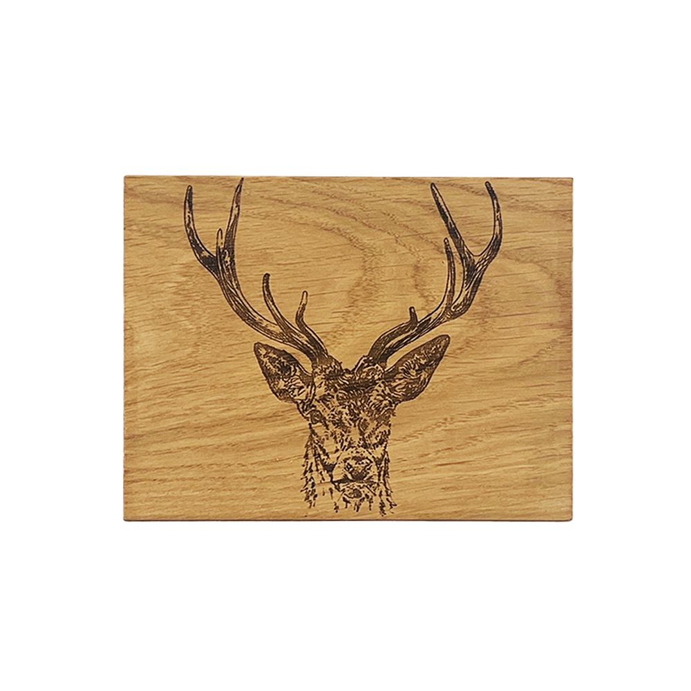 Oak Bar Board- Stag Prince