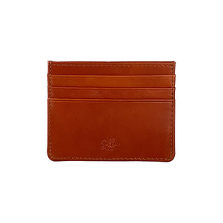 Selbrae House Leather Card Wallet - Pheasant