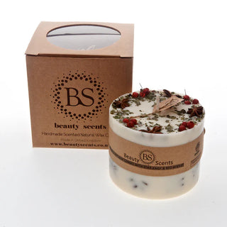 Beauty Scents Mulled Wine Scented Candle with star anise and red berries