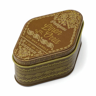 Designworks Collective Linen & Orris 3.5 oz Candle in Tin