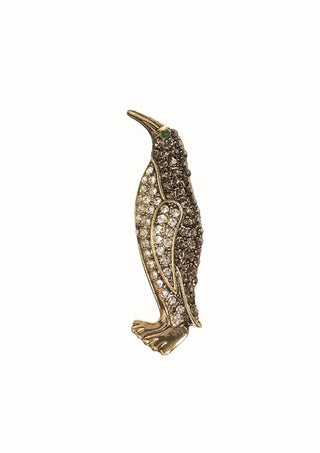 Hot Tomato Penguin Brooch